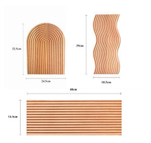 Load image into Gallery viewer, Beech Wooden Tray with Grooves
