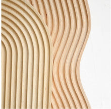 Load image into Gallery viewer, Beech Wooden Tray with Grooves

