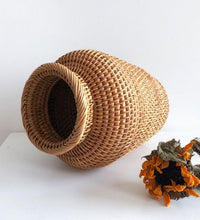 Load image into Gallery viewer, Rattan Hand Woven Vase
