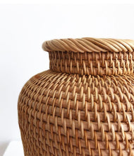 Load image into Gallery viewer, Rattan Hand Woven Vase
