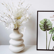 Load image into Gallery viewer, Meringue Abstract Ceramic Vase
