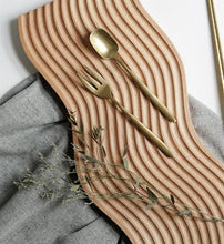 Load image into Gallery viewer, Beech Wooden Tray with Grooves
