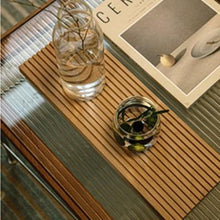 Load image into Gallery viewer, Beech Wooden Tray with Grooves
