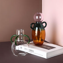 Load image into Gallery viewer, Arizona Whimsy Tinted Glass Vase
