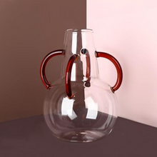 Load image into Gallery viewer, Arizona Whimsy Tinted Glass Vase
