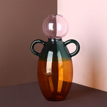 Load image into Gallery viewer, Arizona Whimsy Tinted Glass Vase
