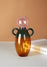 Load image into Gallery viewer, Arizona Whimsy Tinted Glass Vase
