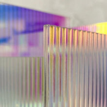 Load image into Gallery viewer, Rainbow Ripple Acrylic Vase &amp; Desk Organizer
