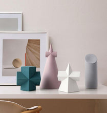 Load image into Gallery viewer, Geometric Abstract Ceramic Accents
