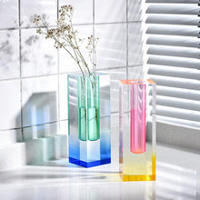 Load image into Gallery viewer, Modern Prism Acrylic Vase
